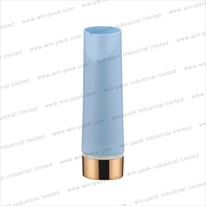 Winpack Cosmetic Cosmetic Plastic Tube Bottle Face Skin Care Product Recycled Plastic Cosmetic Container Blue Soft Plastic Tube D35mm