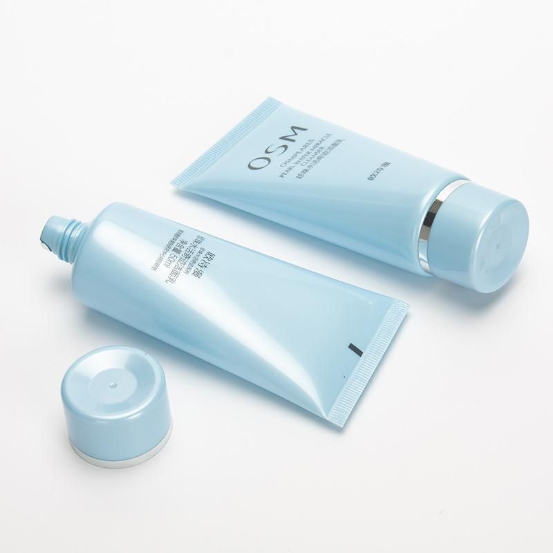 50ml Cosmetic Cleanser Facial Plastic Tube Package with Screw Cap