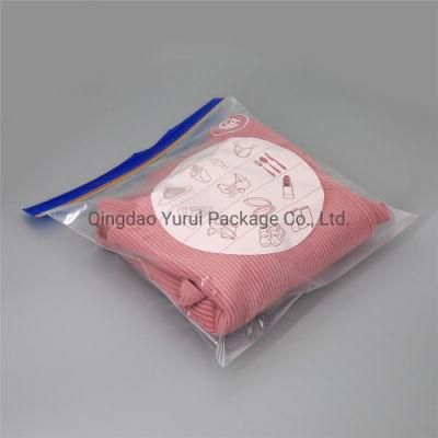 LDPE Transparent Reusable Snack, Clothes Zip Lock Bag Sizes 2 Gallon