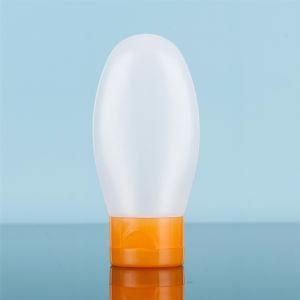 90ml 3oz PE Plastic Inverted Bottle with Flip Top Cap