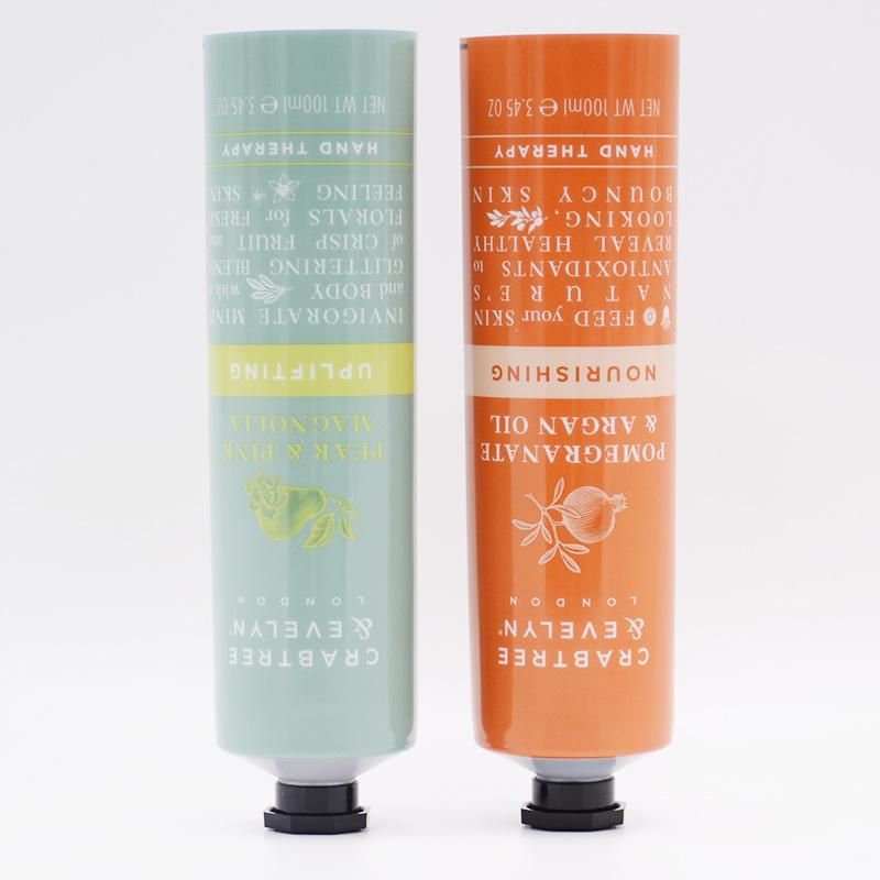 Custom Printing Hand Cream Cosmetic Squeeze Soft Cosmetic Plastic Tube