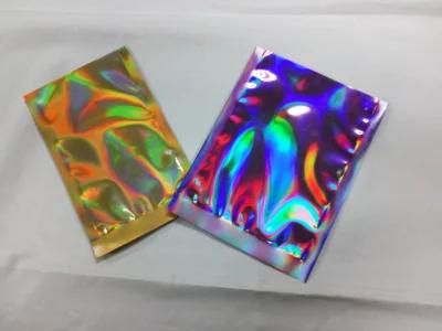 Mylar Foil Tea Laser Plastic Zipper Bag.