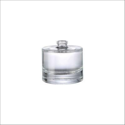 30ml Flat Cylindrical Perfume Bottle Small Capacity Glass Bottle