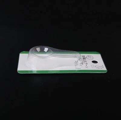 Custom Clear PVC Plastic Slide Blister Packaging with Insert Card