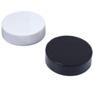 38mm PP Black White Plastic Smooth Universal Bottle Cap 38/400 PP Plastic Bottle Screw Cap