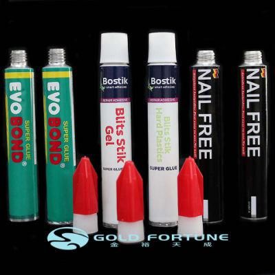 Customized Disposable Collapsible Aluminum Tube Cosmetic Packaging