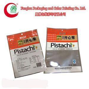 Wonderful Printing Food Pistachi Packaging Bag with Hanger Hole and Window Snack Plastic Bags