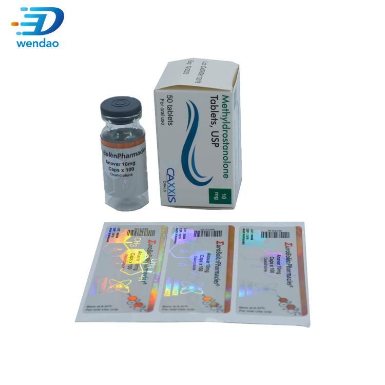 Custom Printed Steroid HGH Peptide Perfume Essential Oil 2ml/10ml/30ml Vial Packaging Box