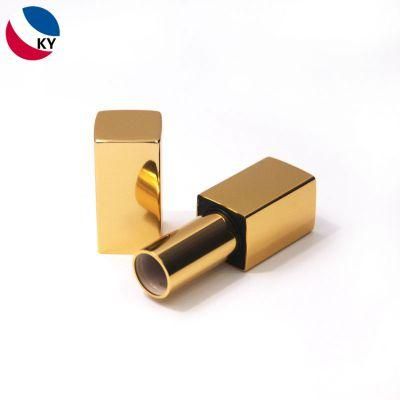 Square Shape Aluminum Packaging Tubes Cosmetic Premium Magnetic Custom Empty Lipstick Tube