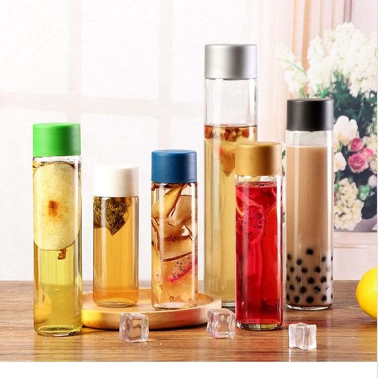 375ml 500ml 750ml Juice Beverage Drinking Voss Style Glass Bottle