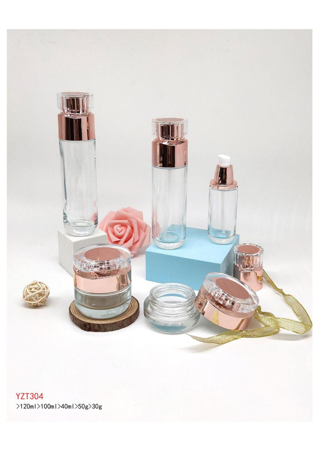 Ys009  2020 New Design Cosmetic Packaging   Acrylic Cosmetic Bottle Jars Have Stock