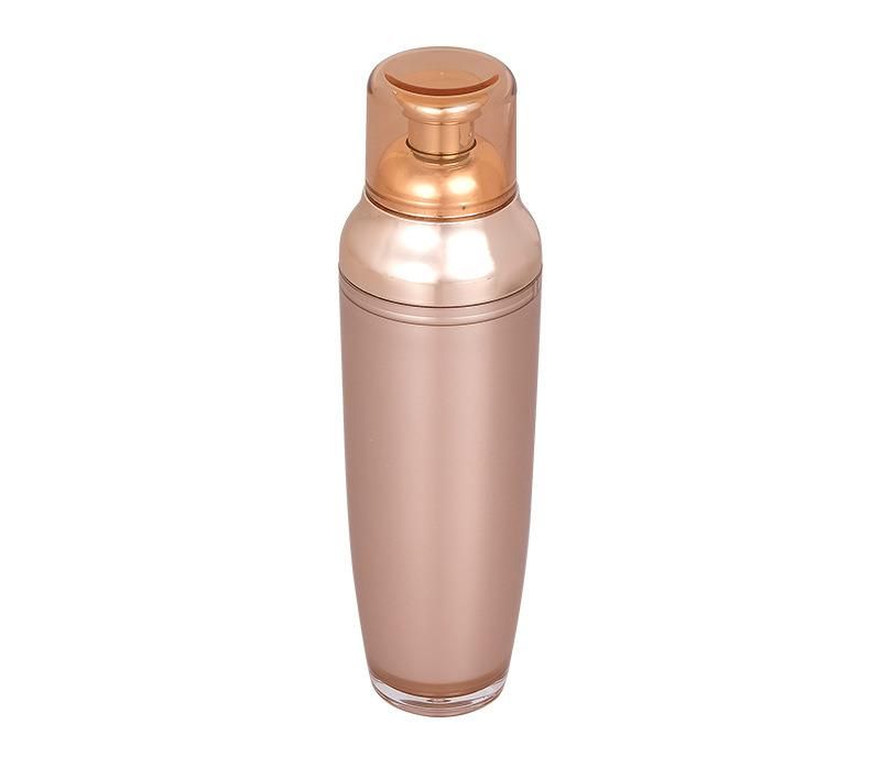 High Quality Pink Cosmetic Packaging 55ml 110ml 180ml Cosmetic Bottle Plastic Bottle Lotion Bottle Acrylic Bottle