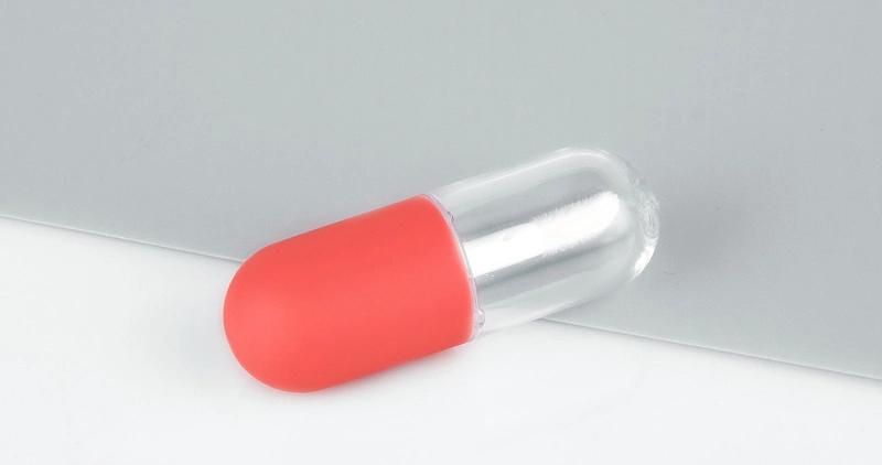 Manufacturer Popular Unique Thick Cosmetic Bottle Round Lip Gloss Case for Makeup Packaging