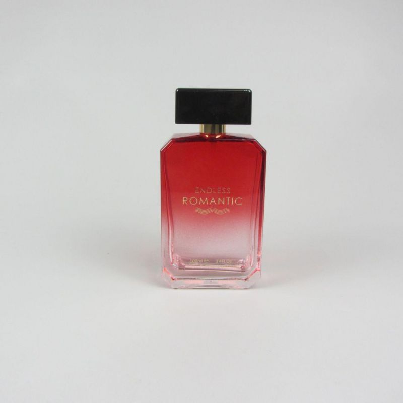 Eco-Friendly 100ml Square Glass Perfume Bottle