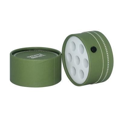 Biodegradable Round Cylinder Kraft Cardboard Paper Tube Packaging Cans