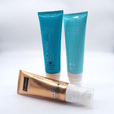 Facial Cleanser Tube /Empty Aluminum Plastic Cosmetic Packaging Tube