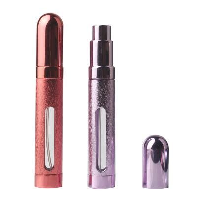 Aluminum Perfume Bottles Atomizer with Inner Glass Bottle