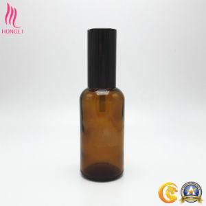 Amber Clear Glass Bottle with Sprayer