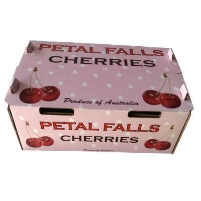 Paper Fruit Corrugated Shipping Packaging Box for Wholesale