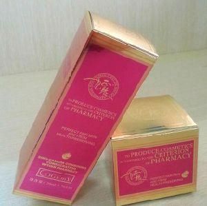 Card Paper Box with Glossy Lamination for Cosmetic Packaging