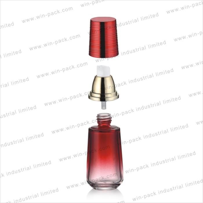 Winpack Special Empty Cosmetics Packaging Glass Lotion Pump Bottle Personal Skin Care with 40ml 100ml 120ml