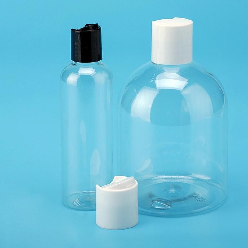 Eco Friendly Custom Toilet Bathroom Shampoo Lotion Plastic Bottle with Disc Top Cap (B011-1)