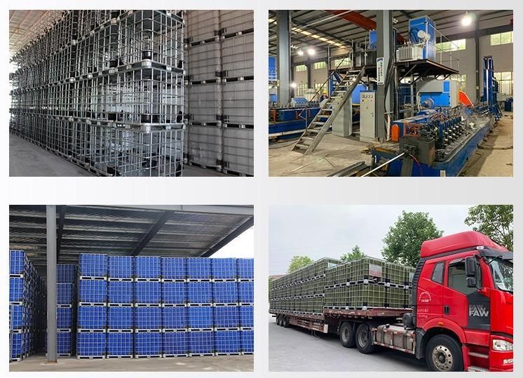 1000L 100% Stainless Chemical Turnover Ton Container