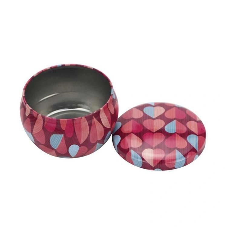 Metal Jar Candle Tins Round