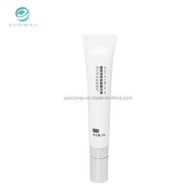 15ml PE White Note Head White Flip Ceramic Head Eye Cream Tube