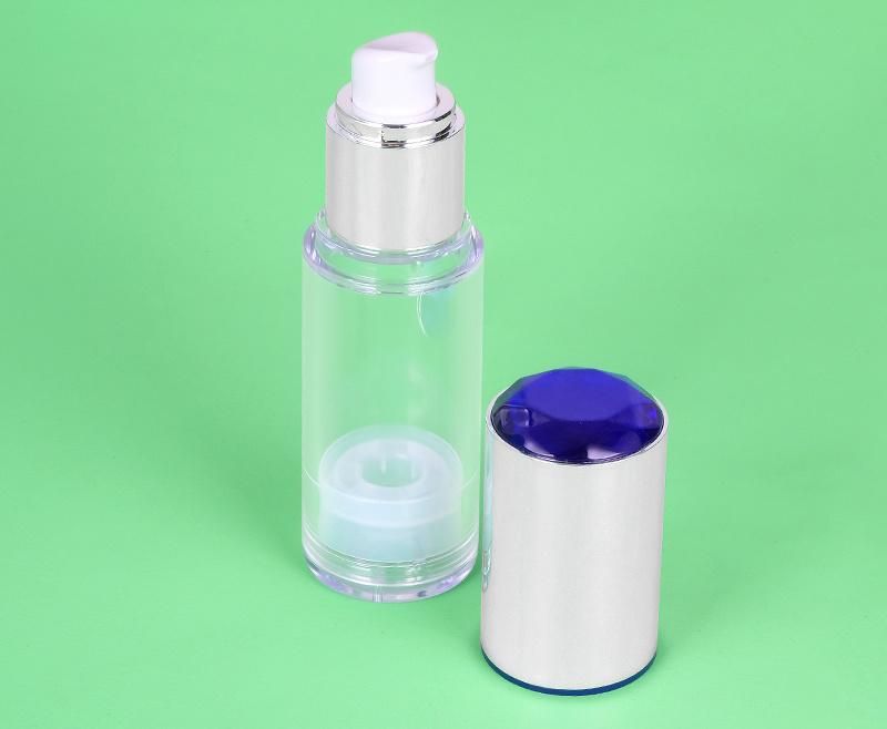 Hight Quality 30ml 50ml Cosmetic Transparent Plastic Pump Spray Airless Bottle