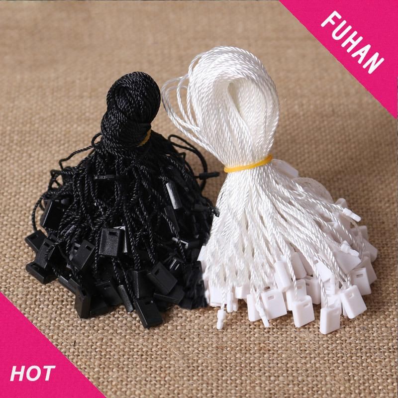 Available Stock Offer Simple Design White / Black Color String Seal Tag