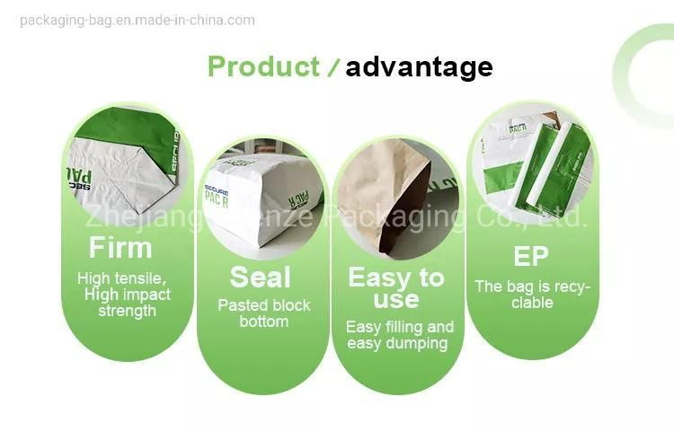 50kg Cement Bags Empty Cement Bag Manufacturers Biodegradable Packaging