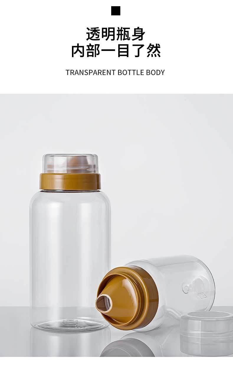 500g 1000g Plastic Pet Bottle for Honey Syrup Beverage with Dispenser Cap