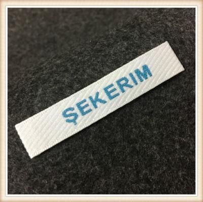 Fancy Dress Clothing Woven Label Satin