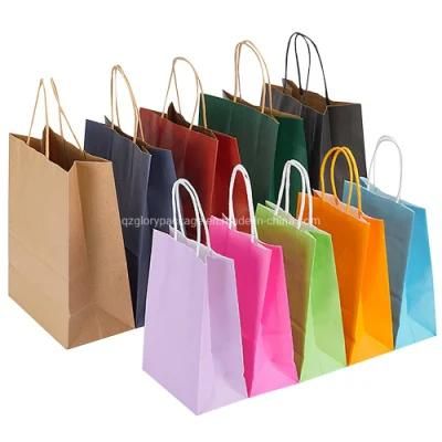 Heat Sealed PE Coated Kraft Paper Bag Sandwich Hamburger Wrapping Bags