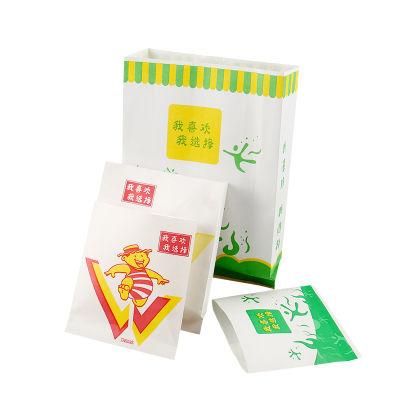 Food Packaging Printed PE Coated Paper Bags