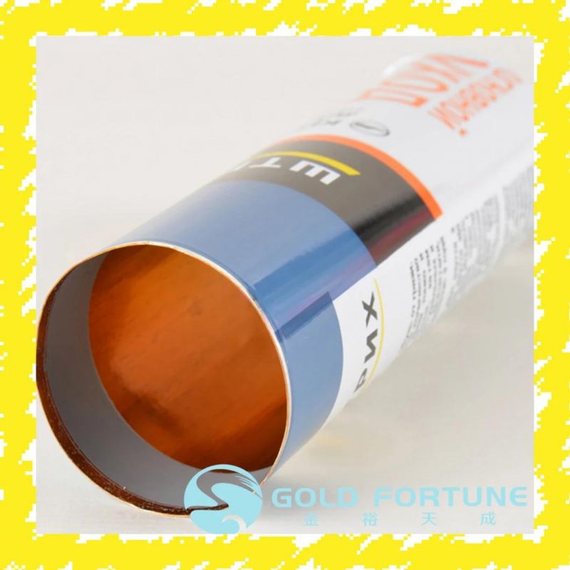 Wholesale Aluminum Collapsible Hair Color Packaging Tube