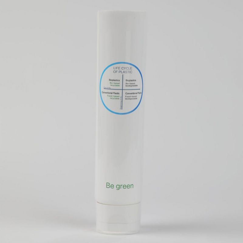 Recyclable Clear Conventional Plastic Soft Cosmetic Squeeze Tube Packaging