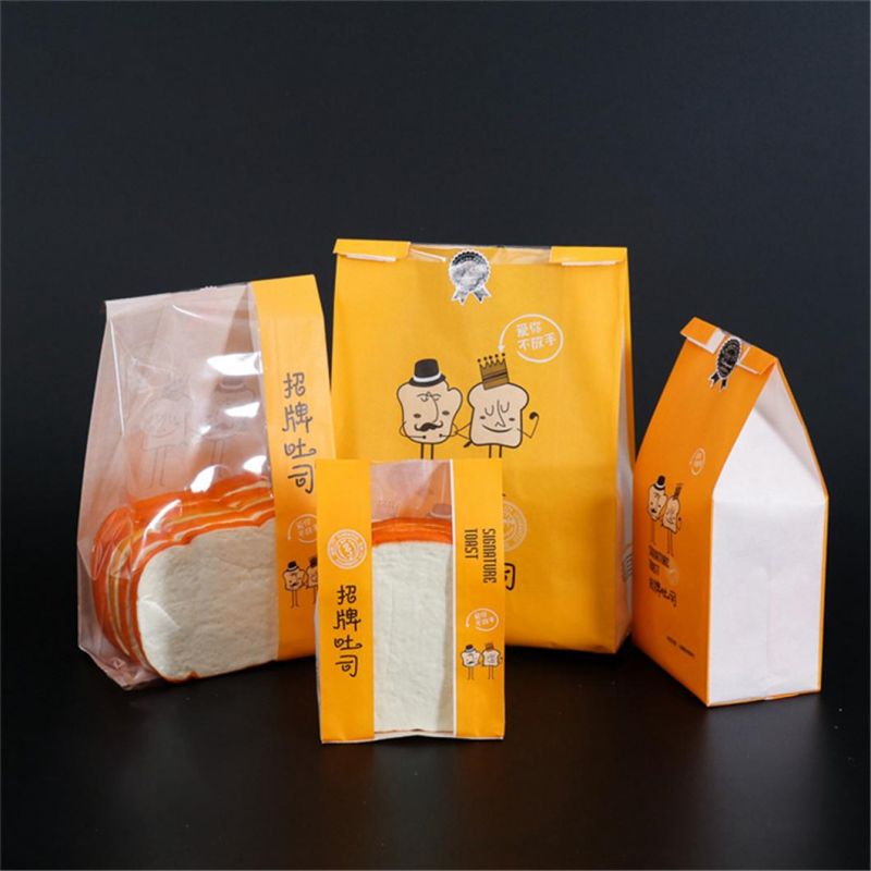 Auto Machine Make Paper Bread Bag - Bakery Packaging Paper Bag