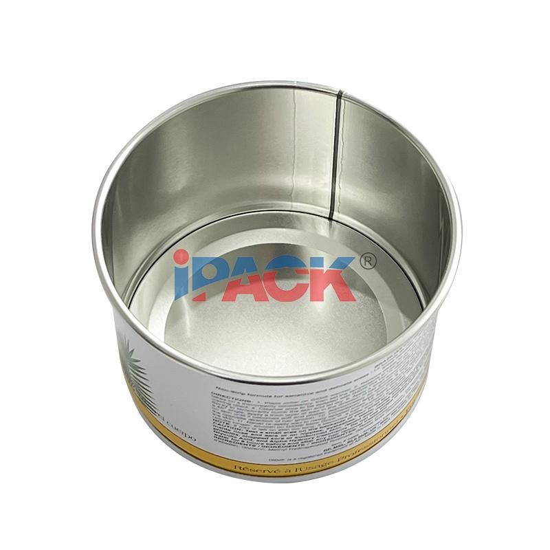 964#Wholesale Non-Standard Edge Curl Empty Round Can