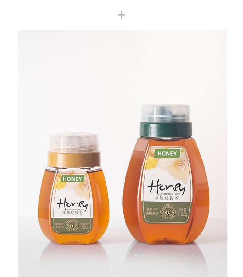 300g 500g 1000g 10oz 16oz 32oz Plastic Honey Syrup Bottle