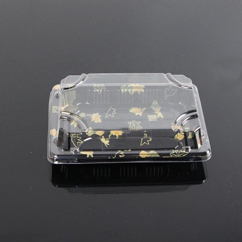 New Clear Lid Disposable Plastic Sushi Box