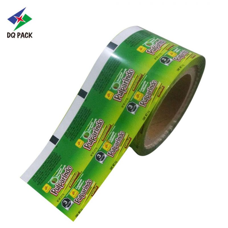 Metallized Film Customized Opaque Laminated Material Packaging Film Roll Film for Food