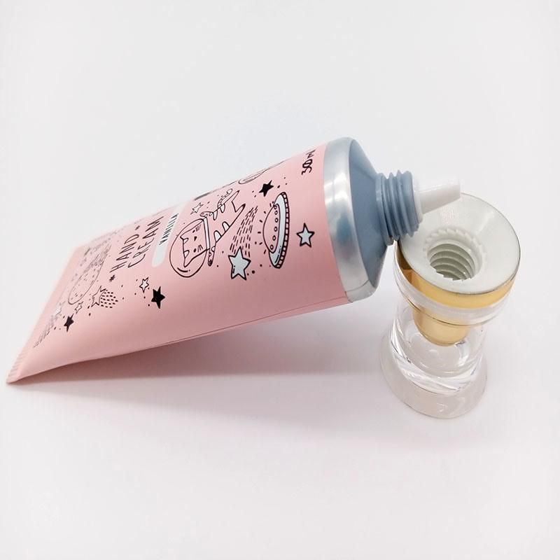 Hand Cream Tube Cosmetic Packaging Tube with Acrylic Screw Cover