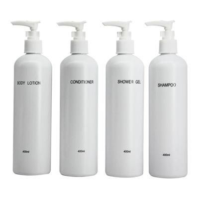 Hair Shampoo Conditioner Lotion Packaging Pet Plastic Pump Bottles