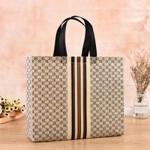 Custom Laser Color Eco Printed Non Woven Promotion Shopping Foldable Tote Bags