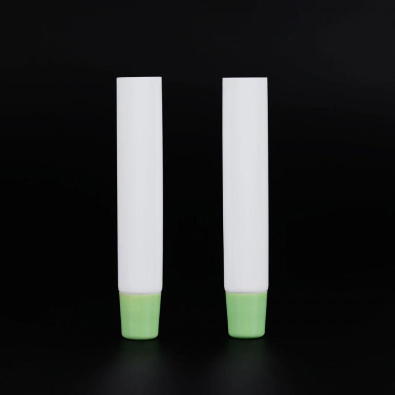 0.5oz Packaging Lip Tube White Lipstick Eye Cream Soft Tube Eco Friendly Plastic Packaging