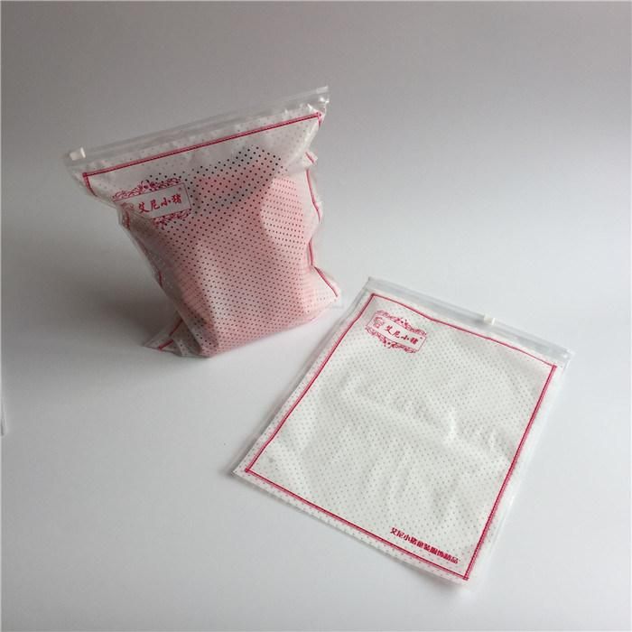 LDPE Custom Printed Clothing Packaging Slider Zip Bag Plastic Zip Slider Bags