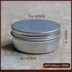 150g Aluminum Cans for Cosmetics with Screw Caps