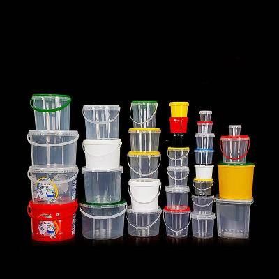 Durable Milk Plastic Package Food Grade Tub Bucket with Tamper Evident Lid